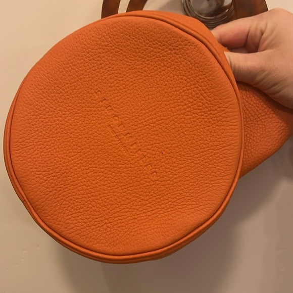 Simon Miller | Bonsai 20 Leather Bucket Bag - Sponge Orange - Picture 5 of 6